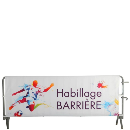 Habillage de Barrière DOUBLE FACE